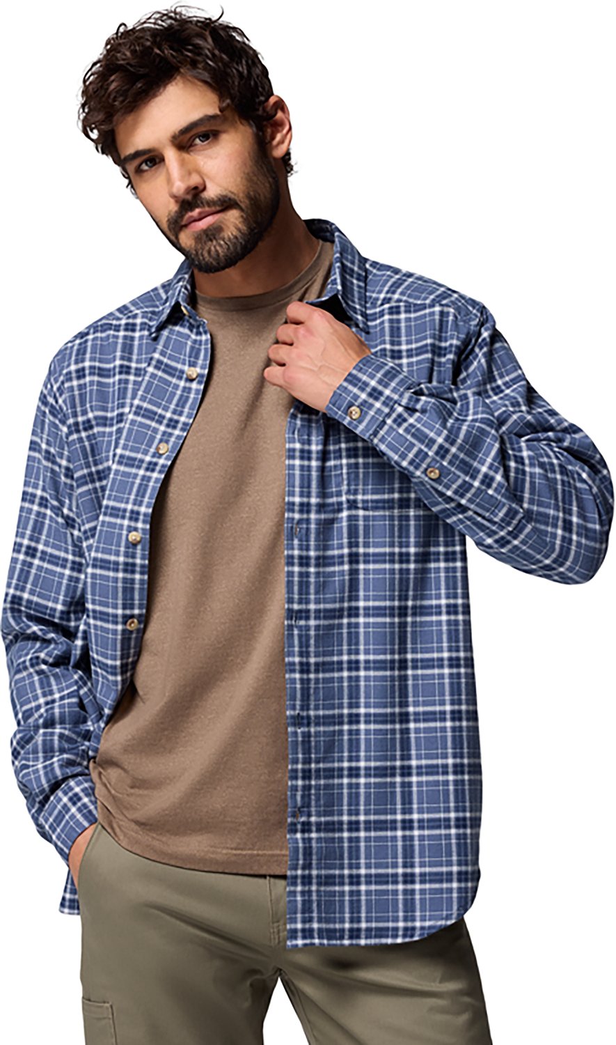 Columbia Sportswear Men's Cornell Woods Flannel Long Sleeve Shirt - view number 5