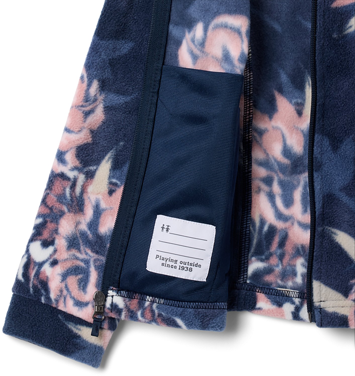 Columbia Sportswear Girls' Benton Springs II Printed Fleece Jacket