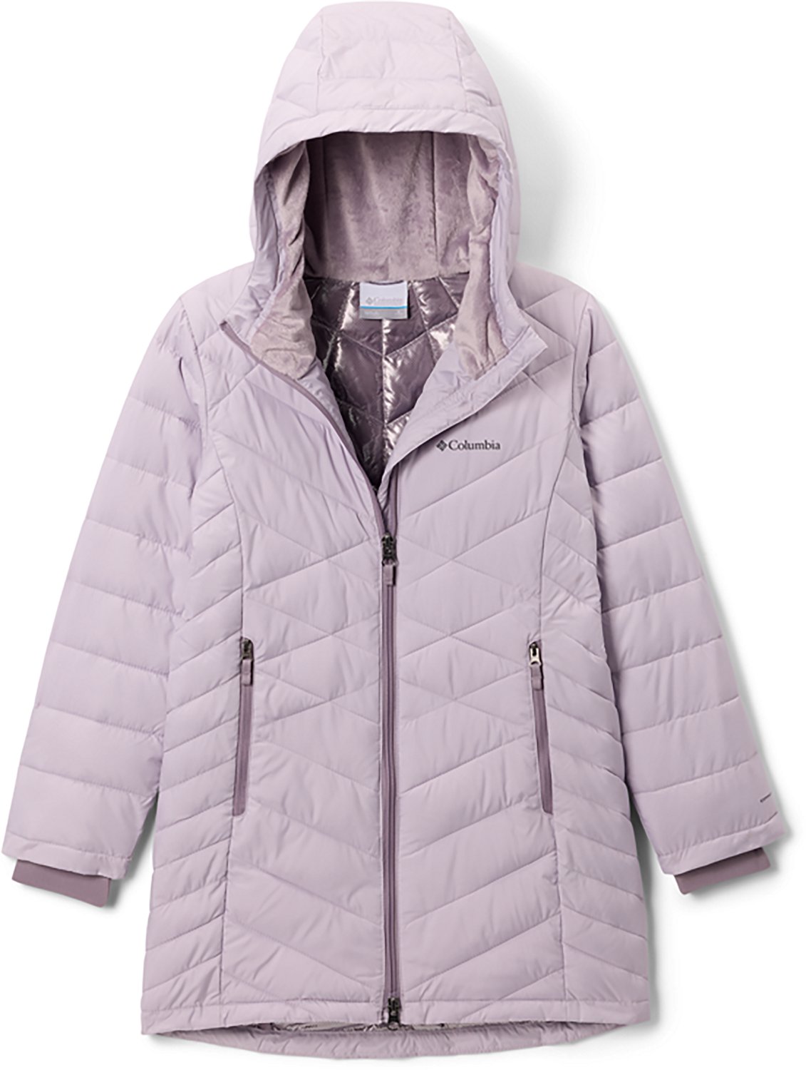 Columbia Sportswear Girls' Heavenly II Long Hooded Jacket - view number 3