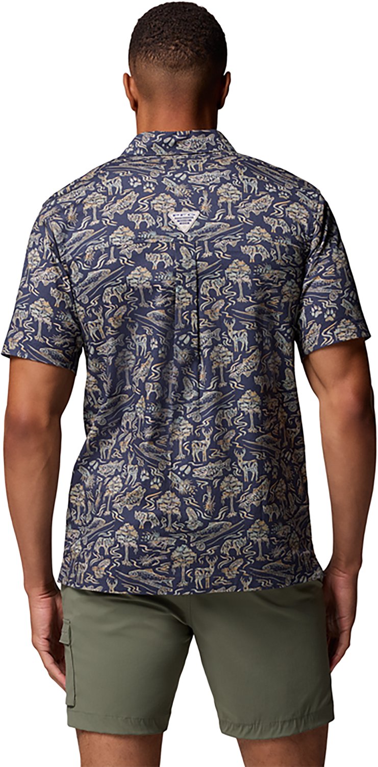 Columbia Sportswear Men's Wild Cast Camp Button Down Shirt - view number 2