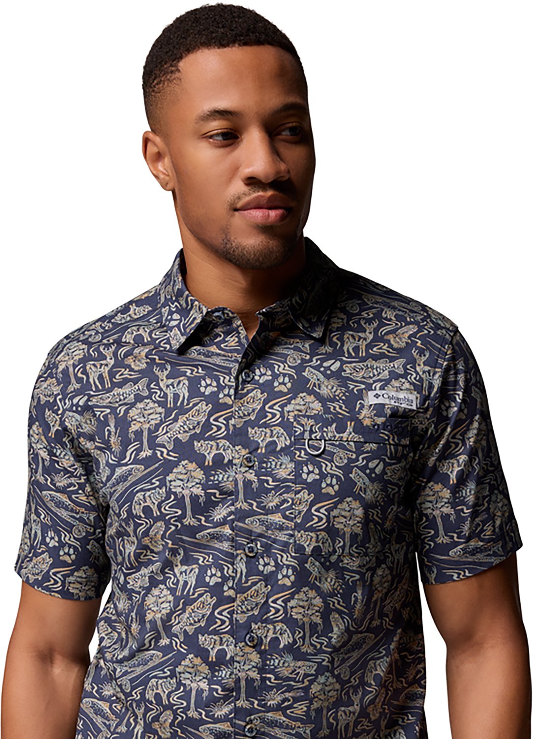 Columbia Sportswear Men's Wild Cast Camp Button Down Shirt - view number 5