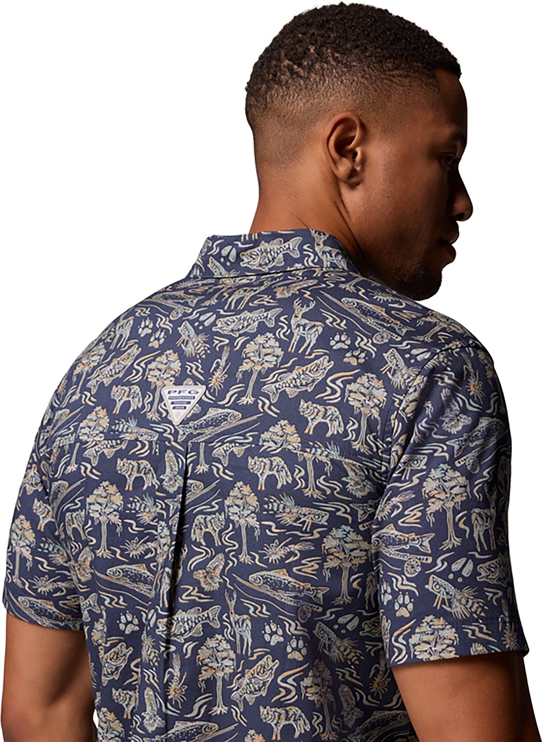 Columbia Sportswear Men's Wild Cast Camp Button Down Shirt - view number 6