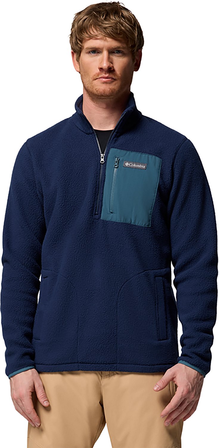 Columbia Sportswear Men's Jasper Ridge Pebbled 1/2 Zip Fleece Jacket