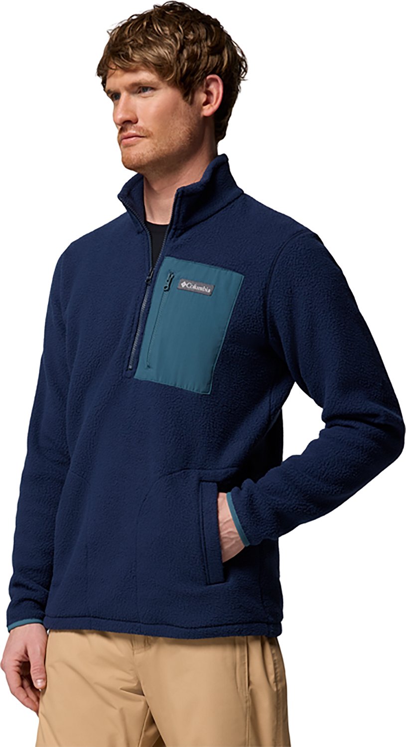 Columbia Sportswear Men's Jasper Ridge Pebbled 1/2 Zip Fleece Jacket - view number 3