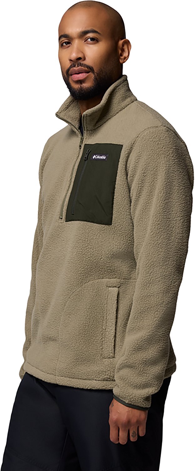Columbia Sportswear Men's Jasper Ridge Pebbled 1/2 Zip Fleece Jacket - view number 3