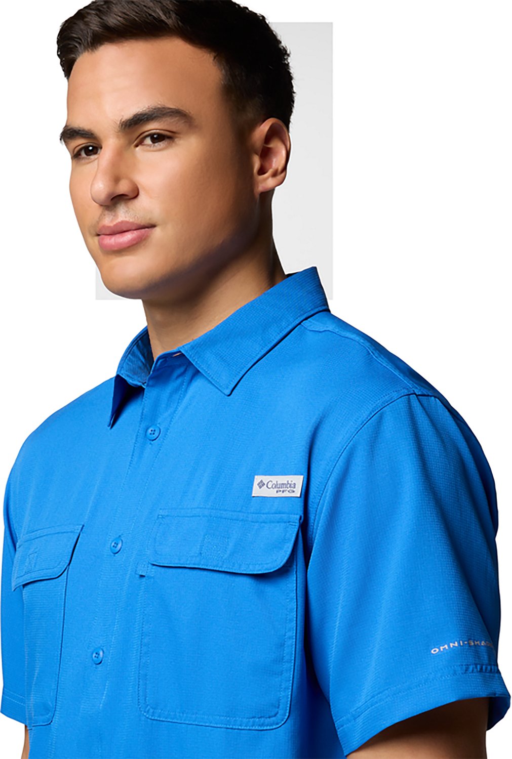 Columbia Sportswear Men's PFG Backwater Short Sleeve Shirt - view number 4