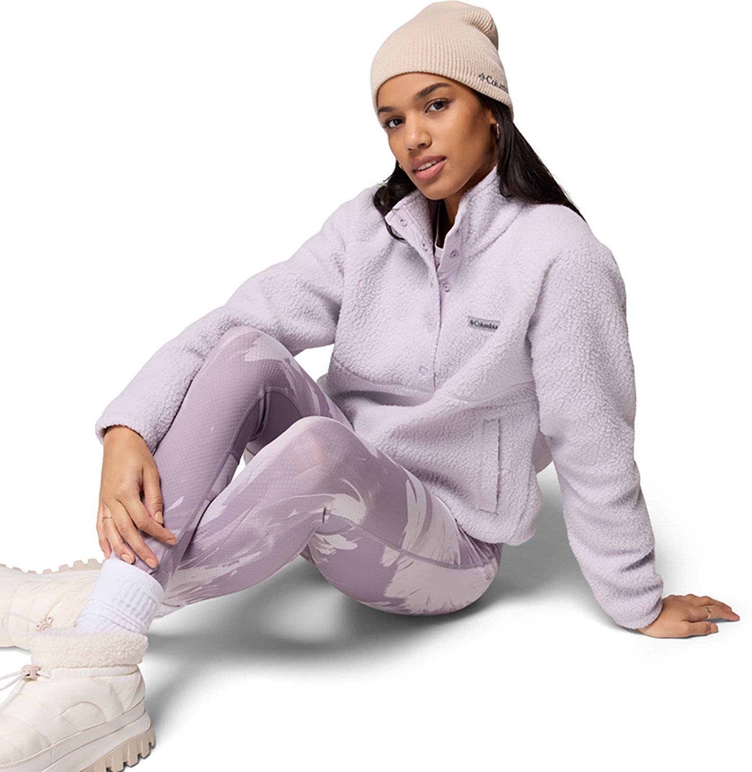 Columbia Sportswear Women's Jasper Ridge Fleece 1/2 Snap Jacket - view number 7