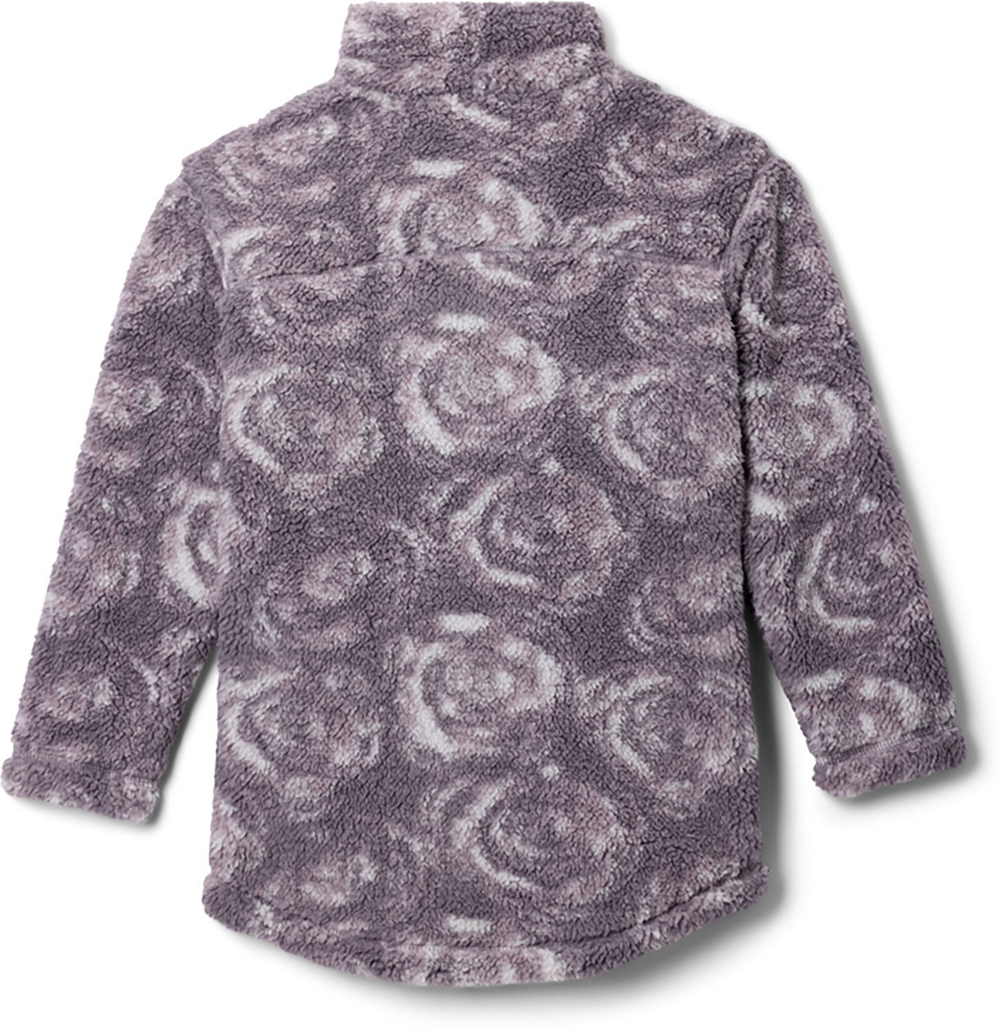 Columbia Sportswear Girls' West Blend Printed Full Zip Fleece Jacket - view number 2