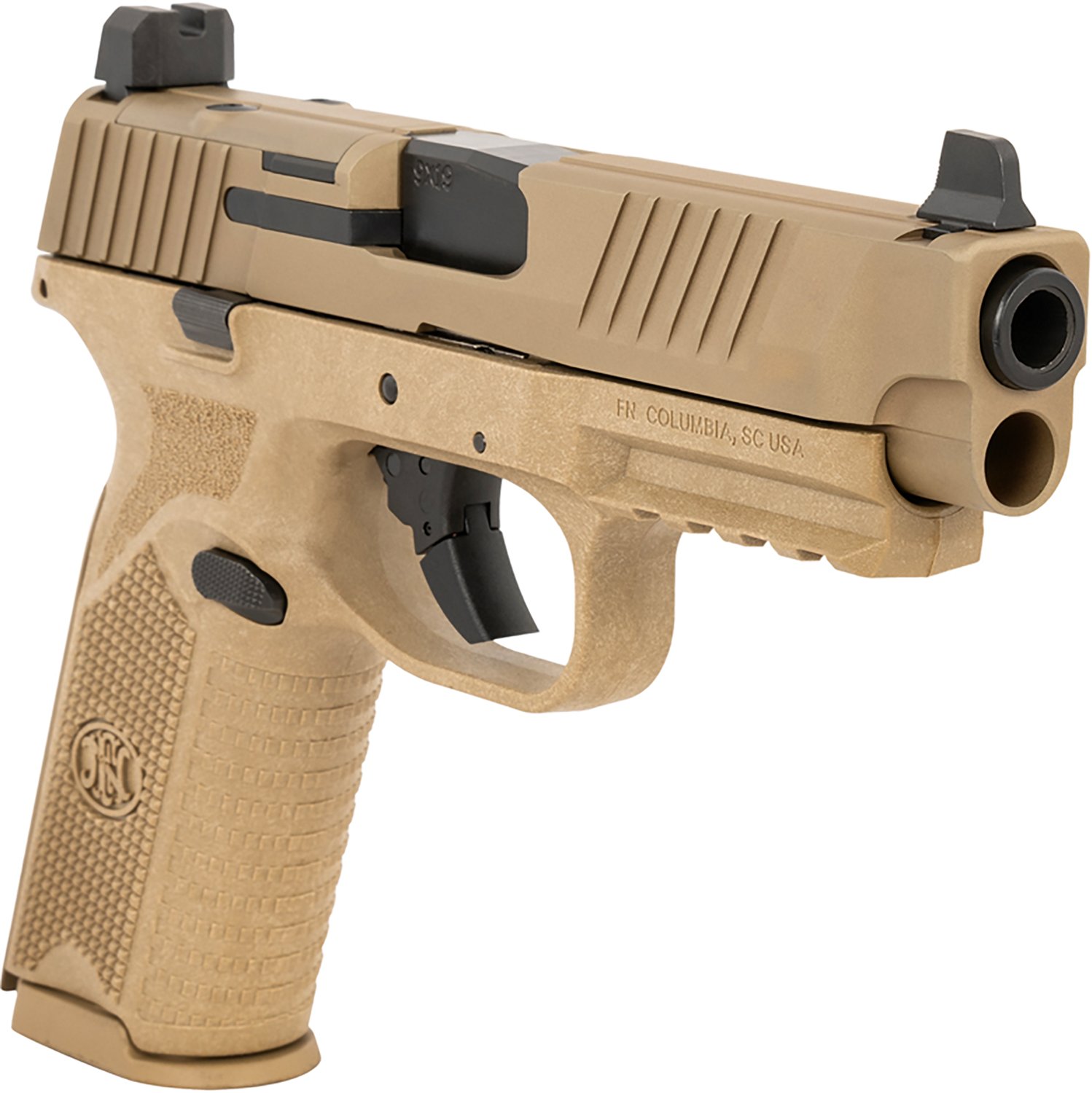 FN 509 MRD 9mm Semiautomatic Flat Dark Earth Polymer Frame Pistol - view number 3