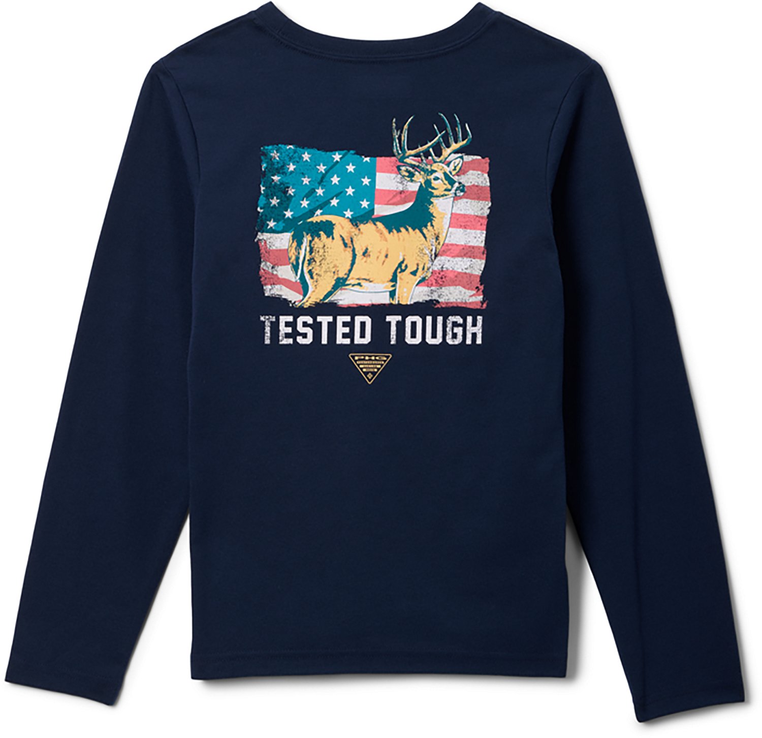 Columbia Sportswear Boys' Antlers Americana Long Sleeve T-shirt