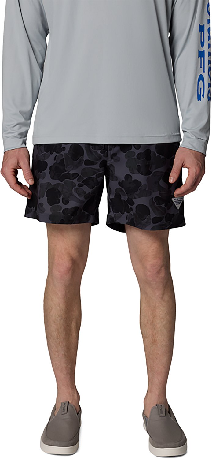 Columbia Sportswear Men's PFG Rambler Printed Water Shorts 6 in