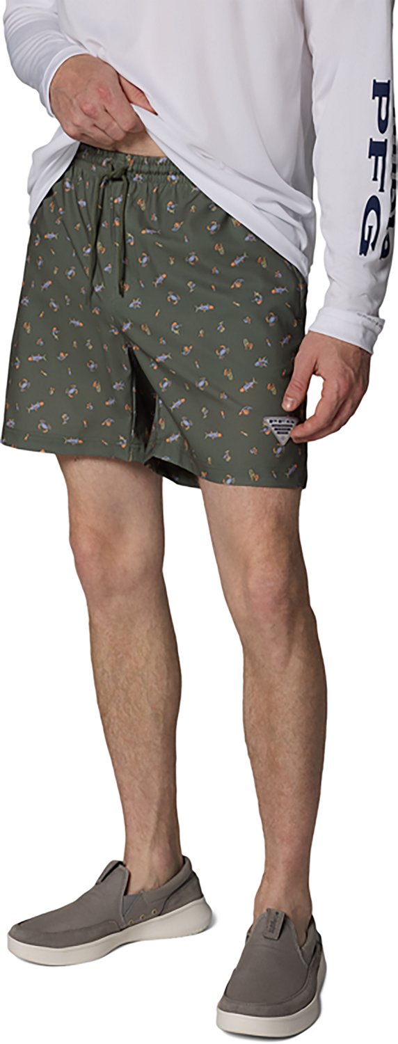 Columbia Sportswear Men's PFG Rambler Printed Water Shorts 6 in - view number 3