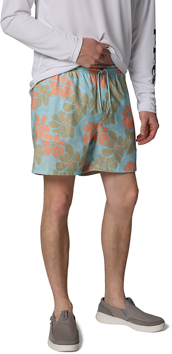 Columbia Sportswear Men's PFG Rambler Printed Water Shorts 6 in - view number 3