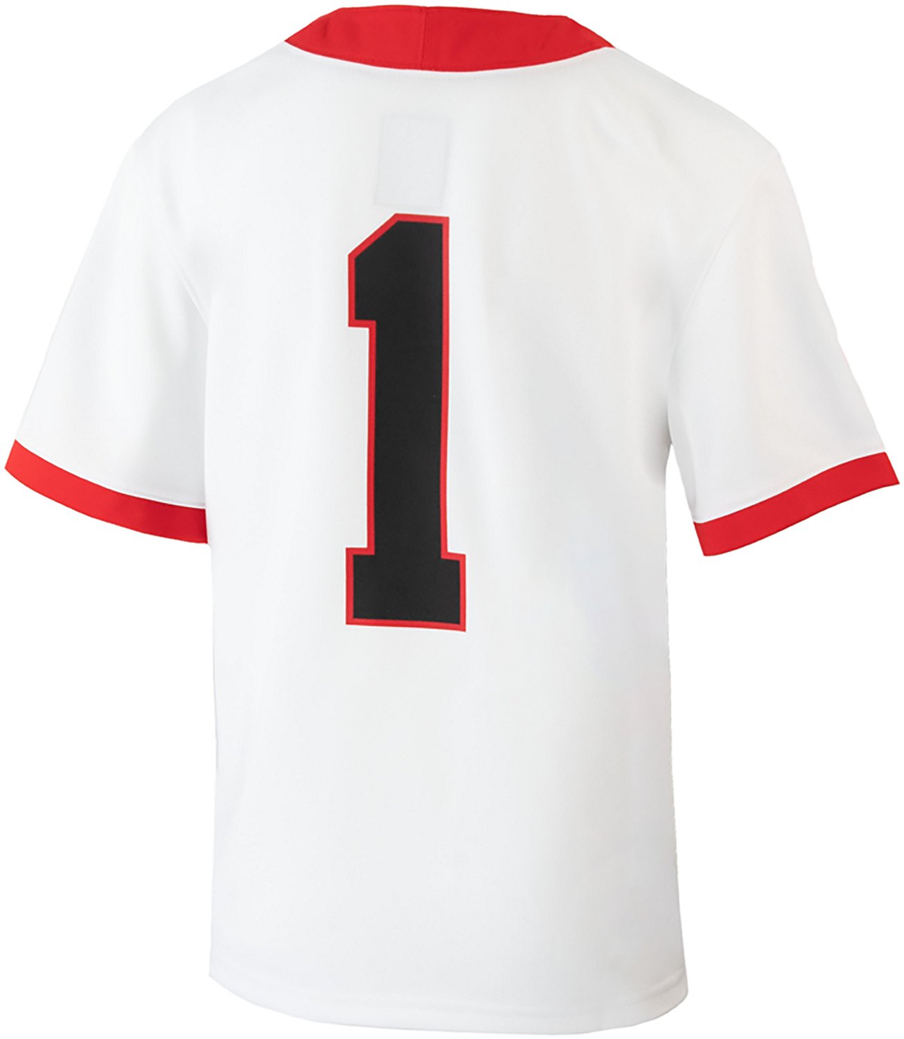 Nike Boys' University of Georgia Untouchable Football Jersey                                                                     - view number 2