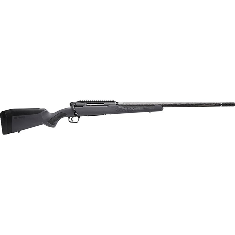 Savage Arms IMPULSE Mountain Hunter 6.5 PRC 24" 1:8" 5/8x24 PROOF Research CF Wrap Bbl Gray/Black CF Bolt-Action Rifle w/(1) 2rd Mag & Brake 57897