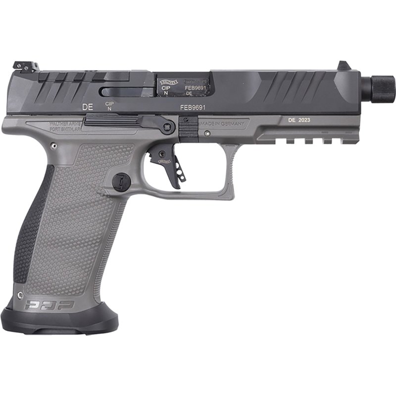 Walther Arms PDP Pro SD 9mm 5.1" Bbl Gray Optic-Ready Full Size Pistol w/(3) 18rd Mags 2877503