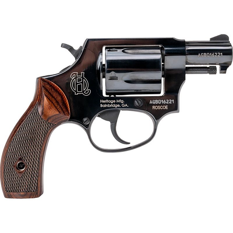 Heritage Roscoe Single/Double Action Revolver - .38 Spl - 2″ Barrel Length