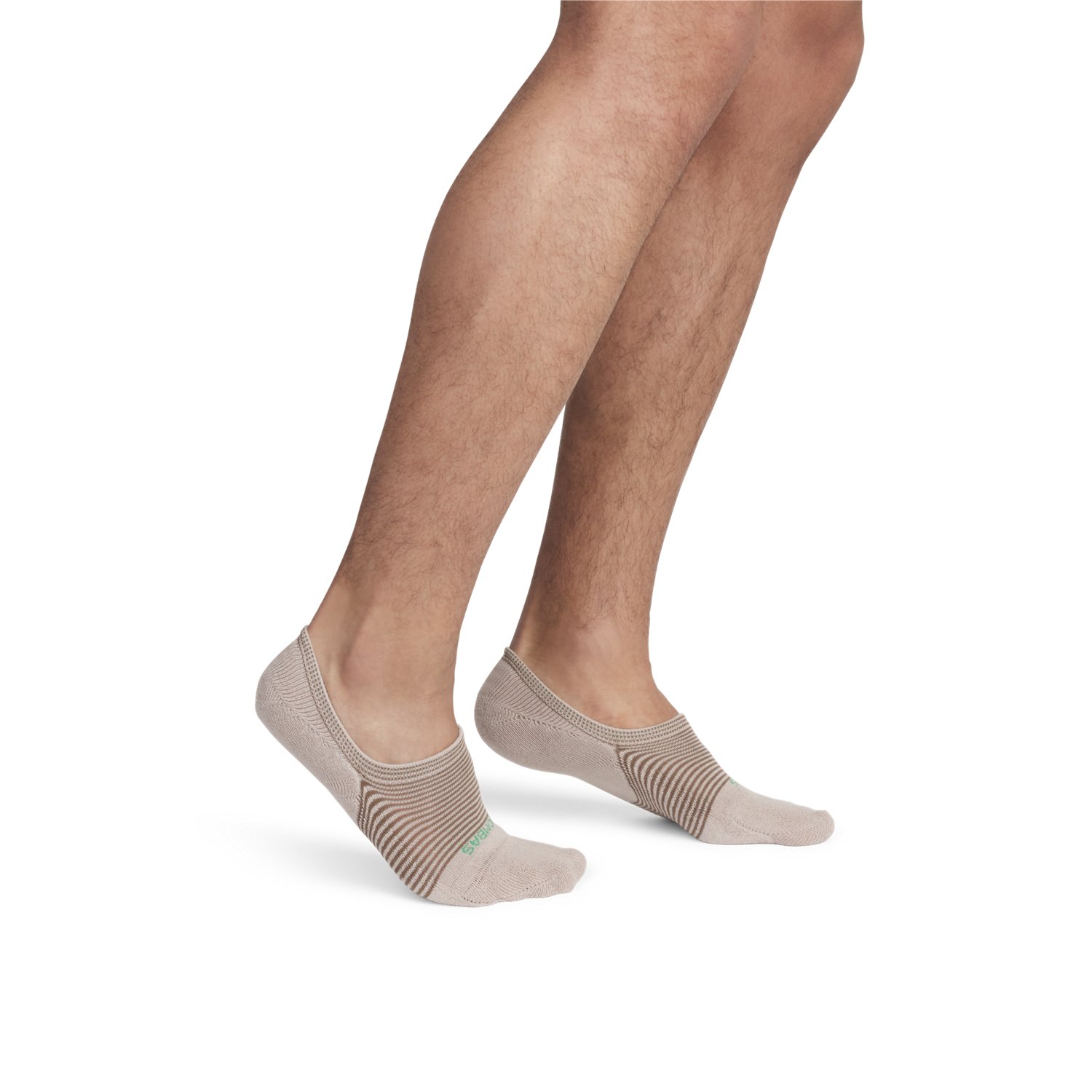 Bombas Women's Solid Feedstripe Cushioned No Show Socks - view number 4