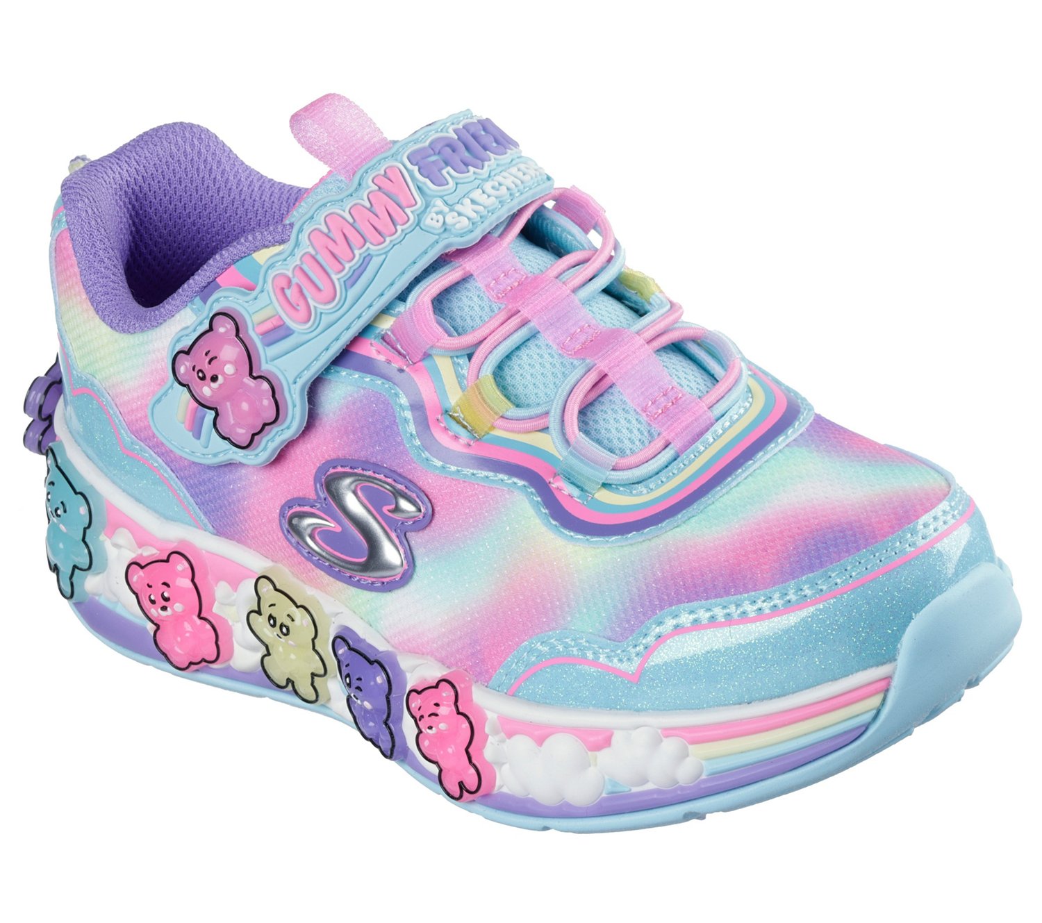 SKECHERS Girls' Sweet Kickz Gummy Friends Shoes - view number 3