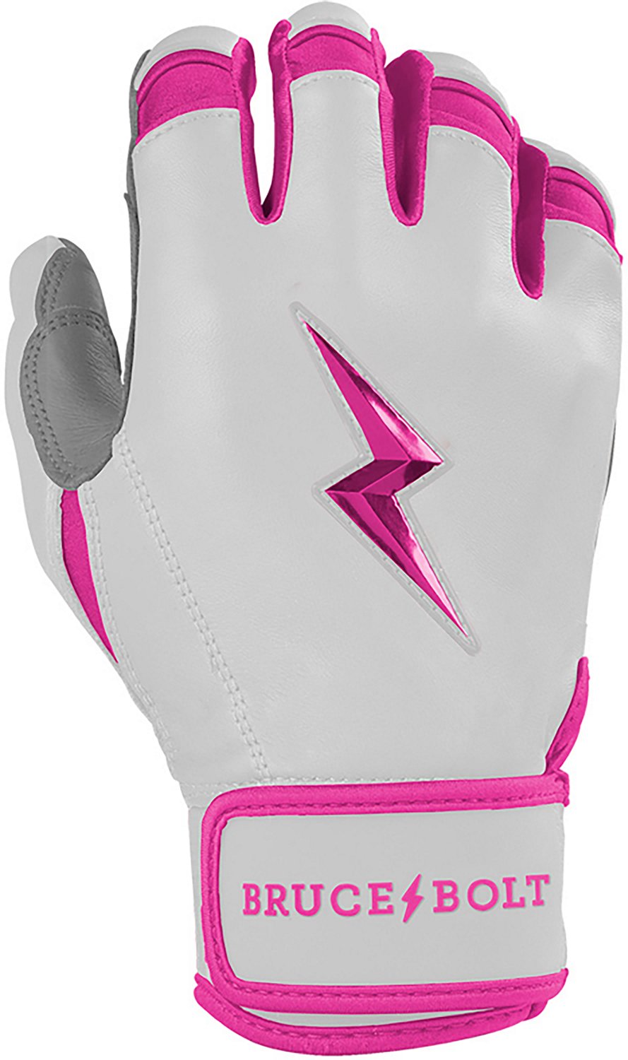 BRUCE BOLT CHROME Series Short Cuff Batting Baseball Gloves - view number 3