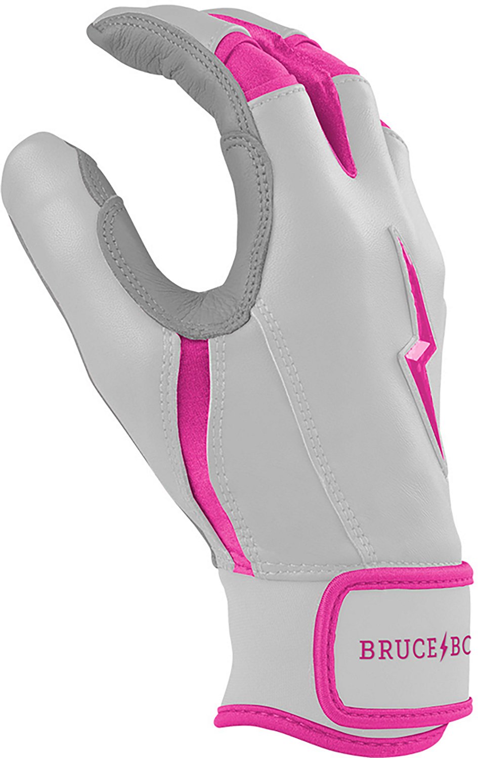 BRUCE BOLT CHROME Series Short Cuff Batting Baseball Gloves - view number 4