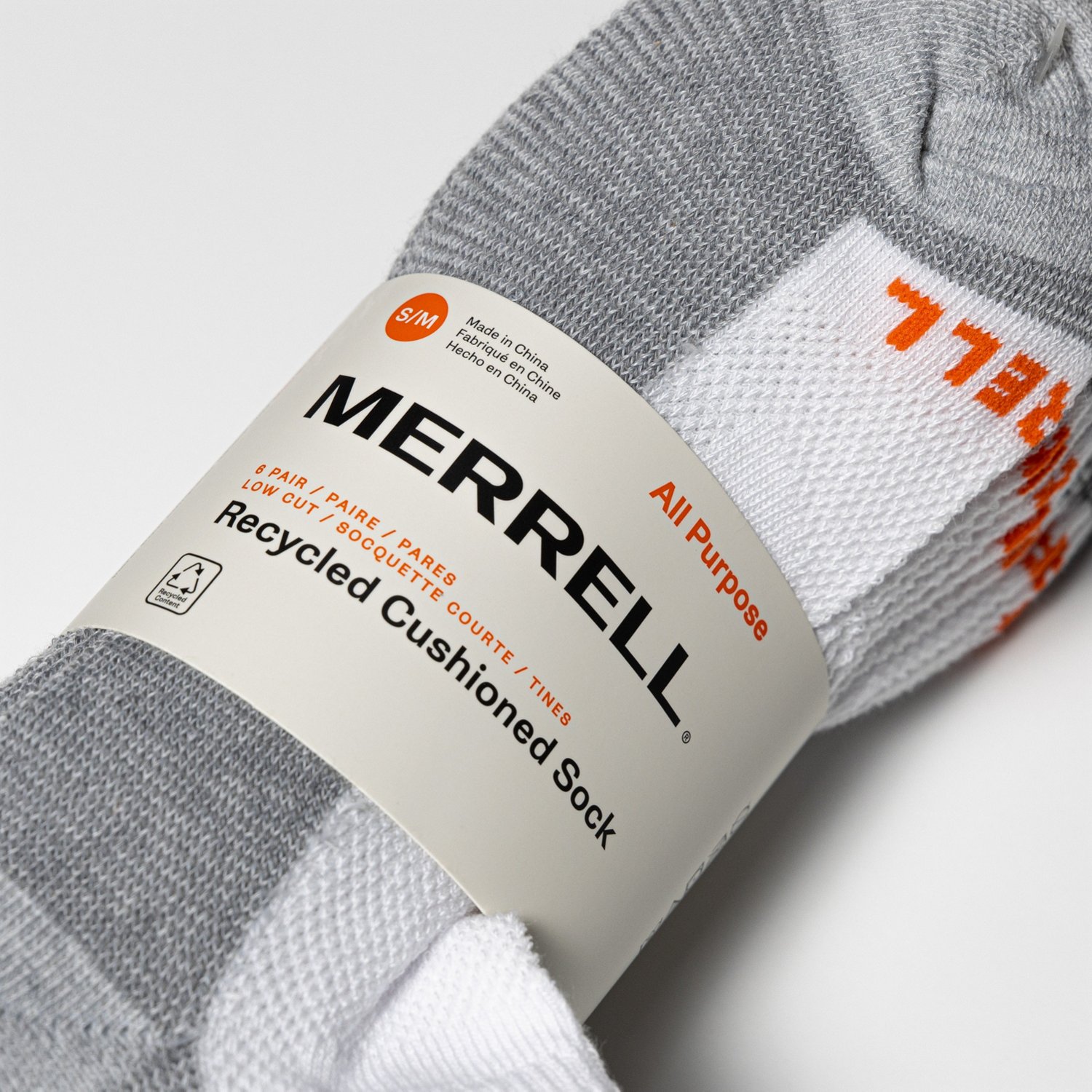 Merrell Outdoor Performance Everyday Cushion Low Cut Socks 6-Pack - view number 2