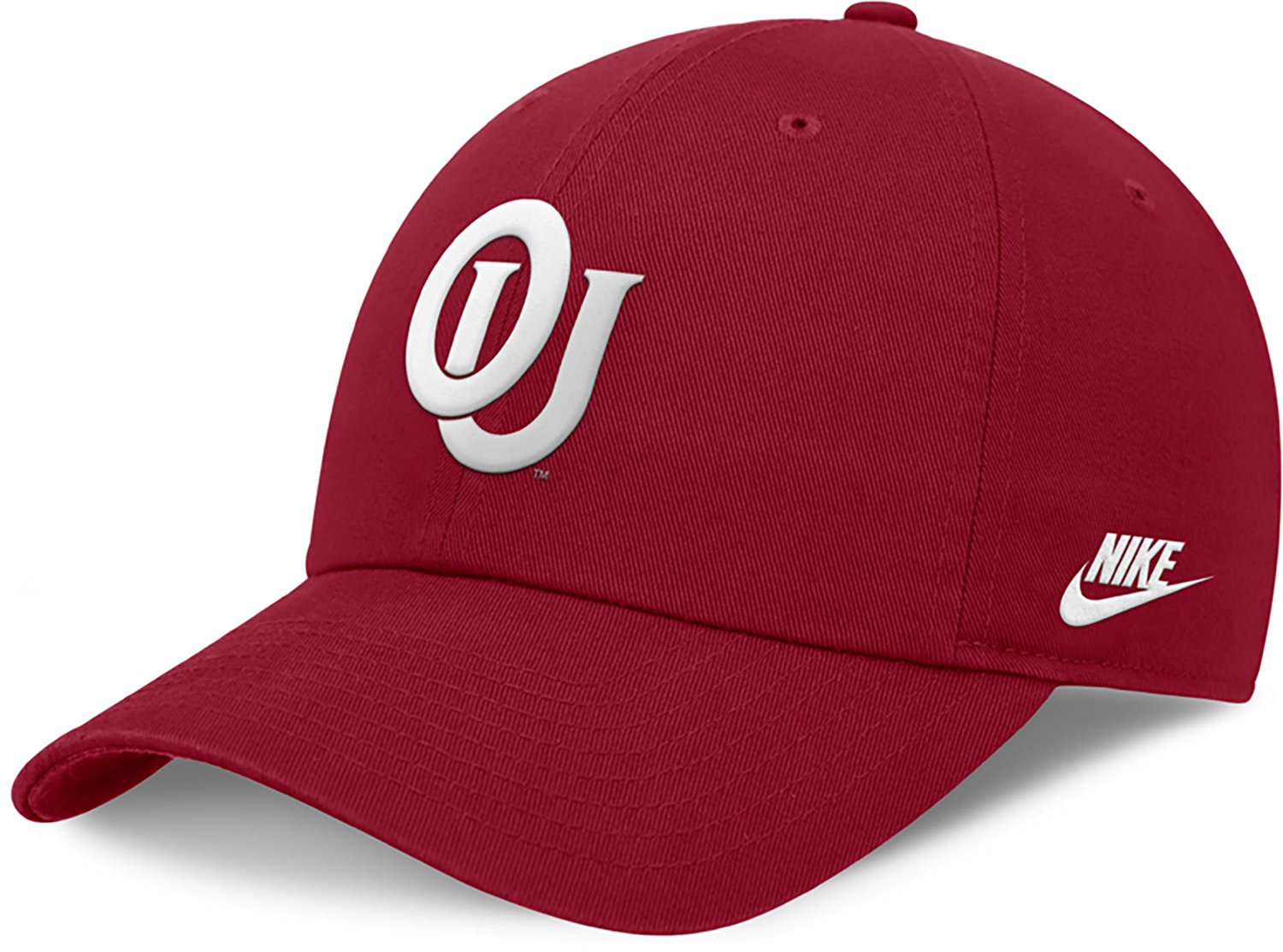 Nike Men's Oklahoma Dri-Fit Club Vault Logo Unstructured Cap - view number 3
