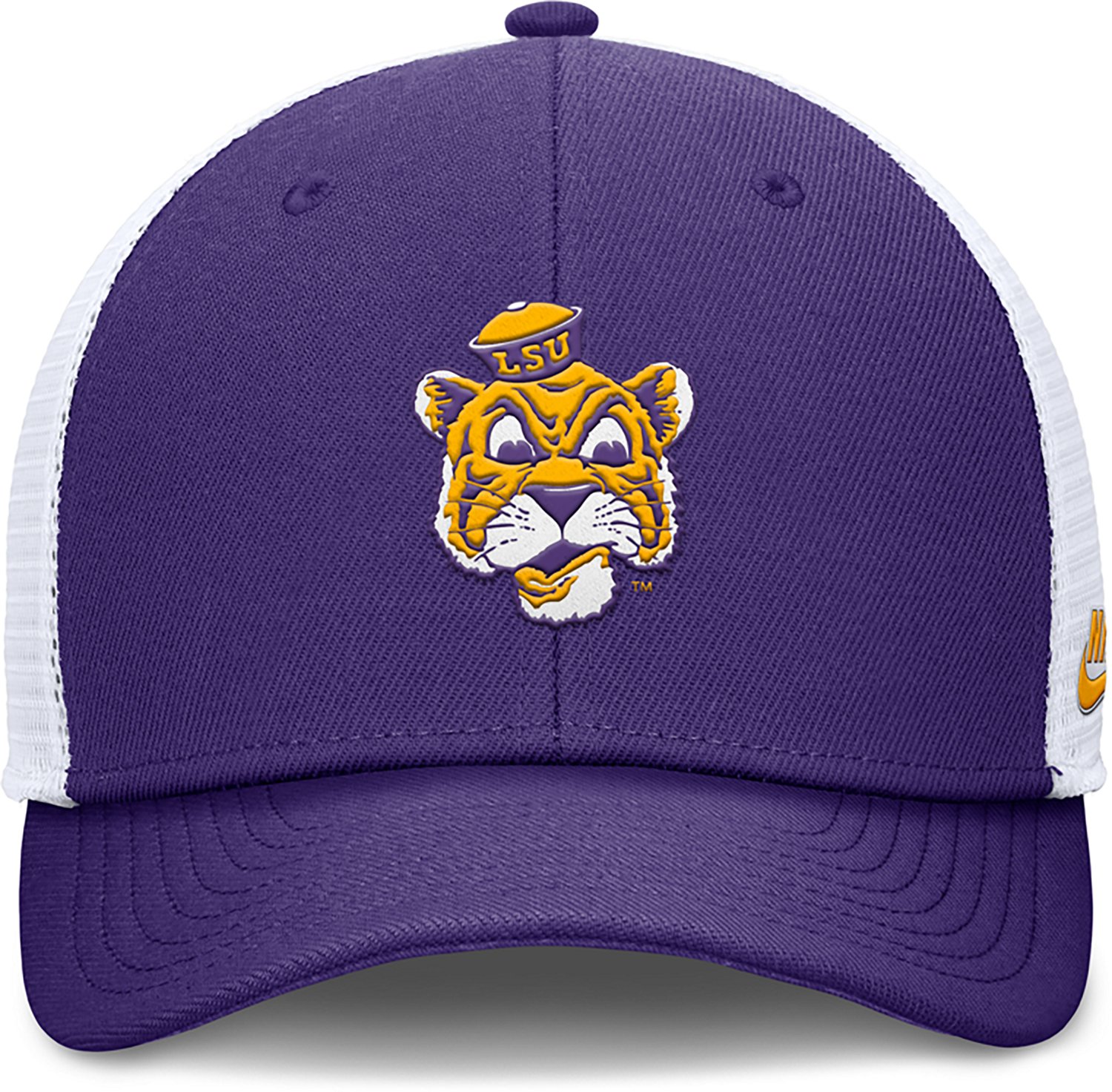 Nike Men's LSU Rise Vault Logo Structured Trucker Cap - view number 2