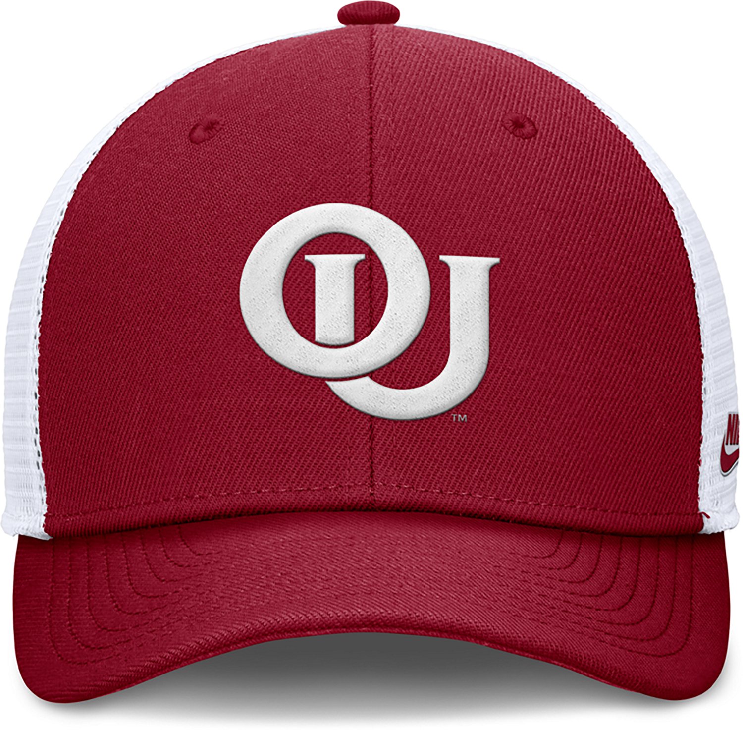 Nike Men's Oklahoma Rise Vault Logo Structured Trucker Cap - view number 2