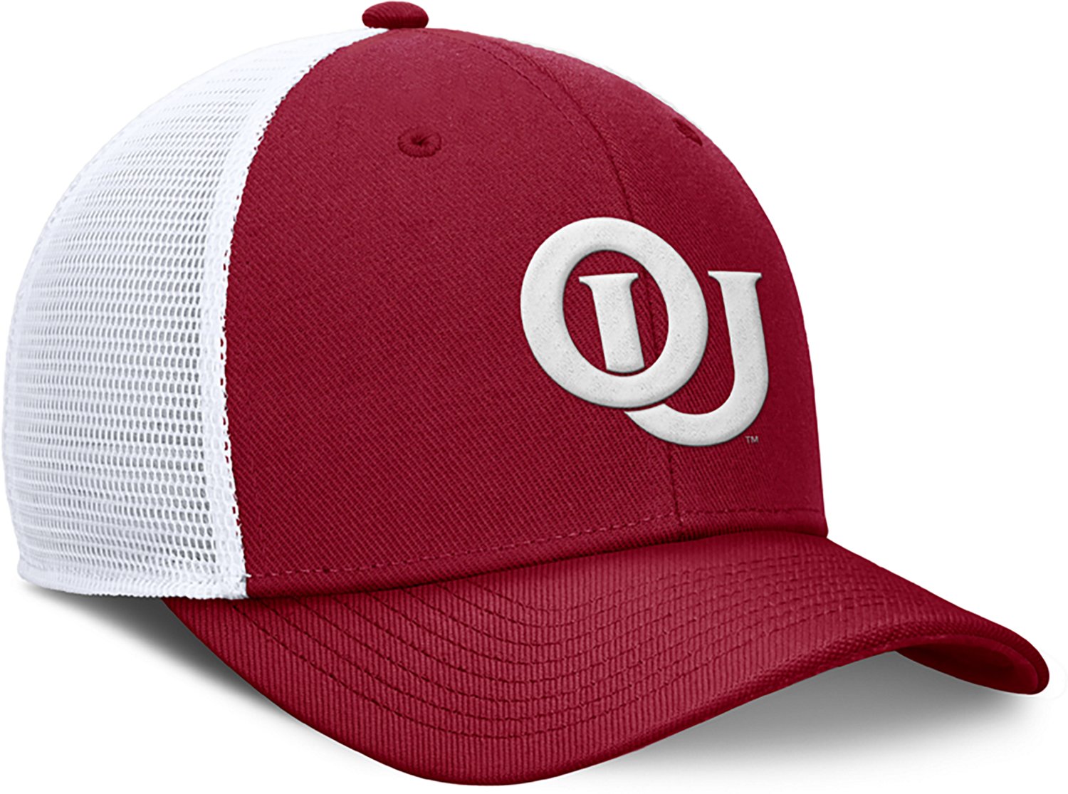 Nike Men's Oklahoma Rise Vault Logo Structured Trucker Cap - view number 3