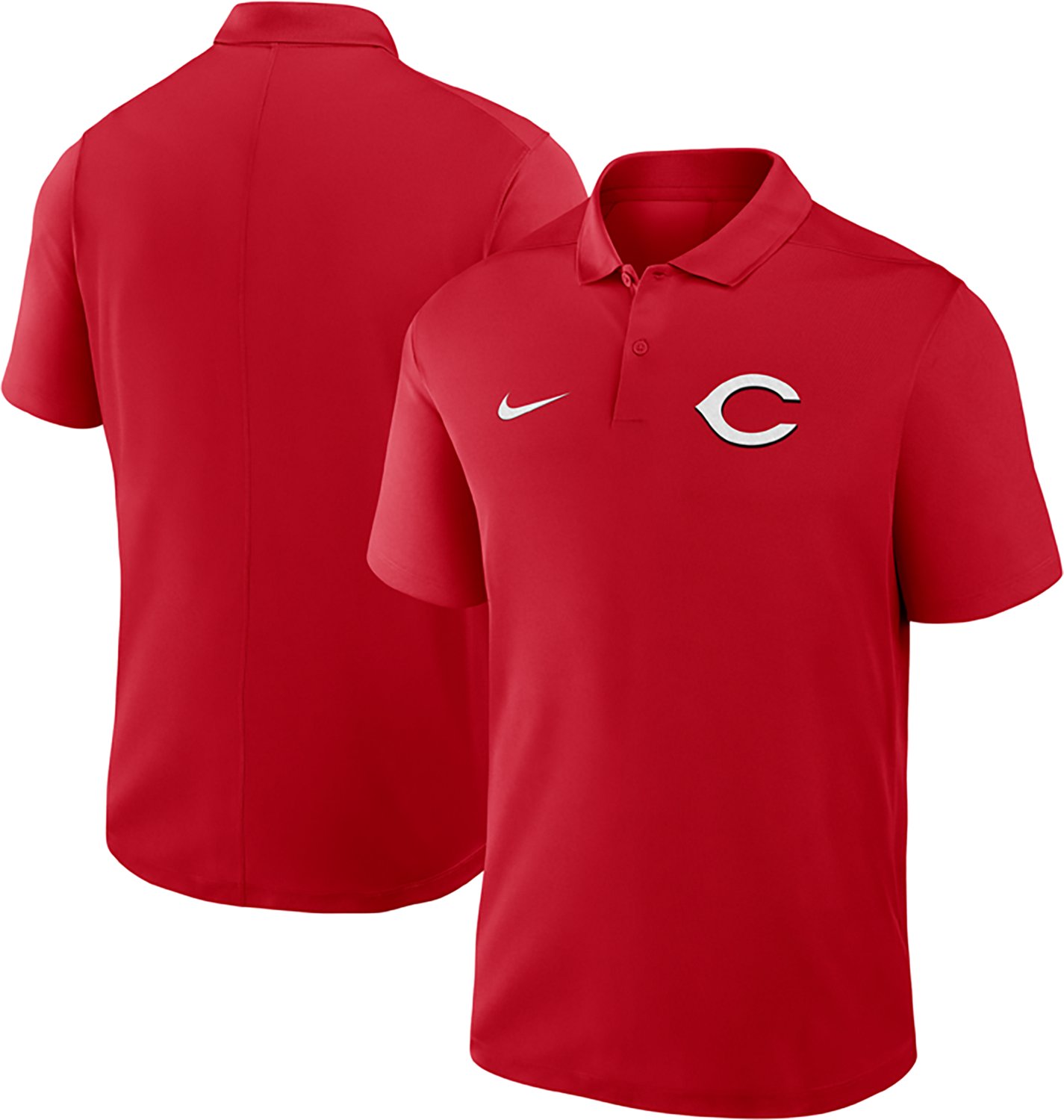 Nike Men's Cincinnati Reds Dri-FIT Victory Polo Shirt - view number 3