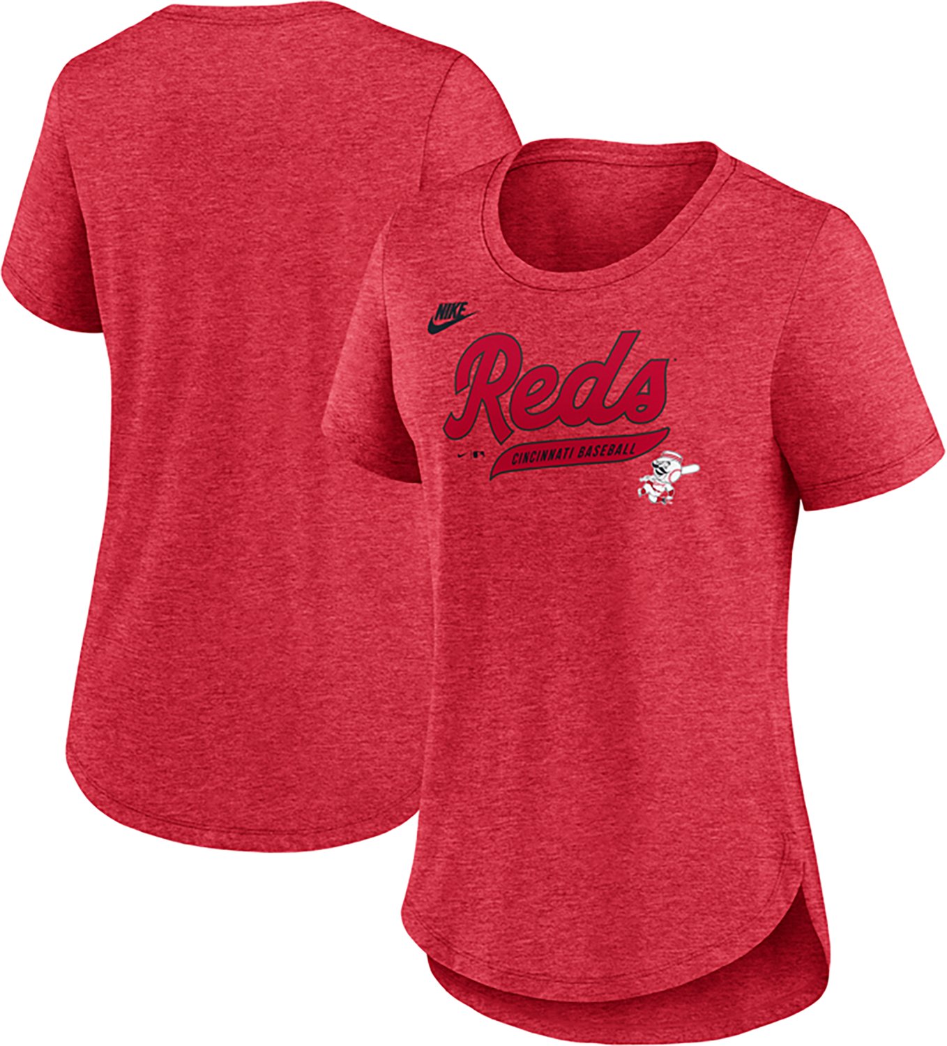 Nike Women's Reds Cooperstown Script T-shirt - view number 3
