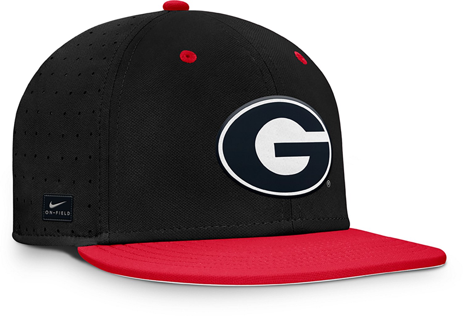Nike Men's Georgia DF Structured Aero Bill Fitted Cap - view number 3