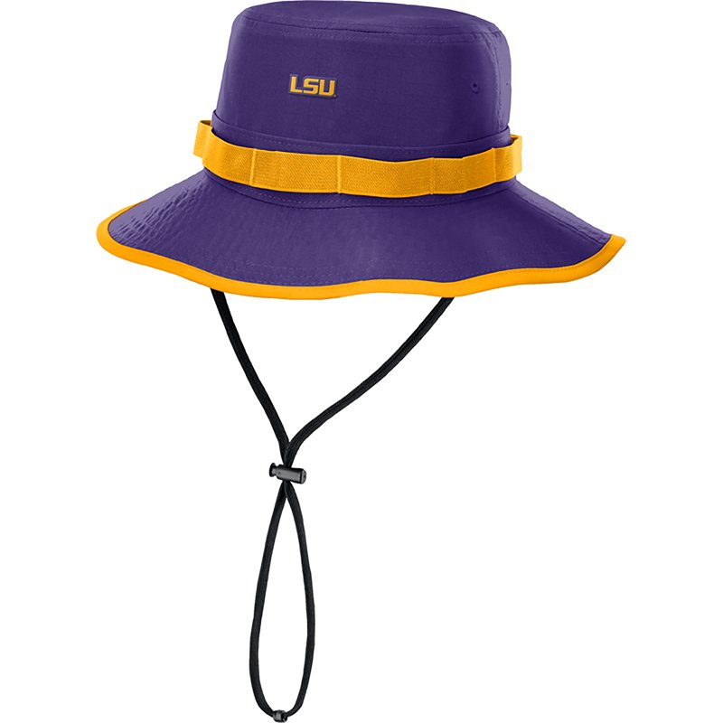 Nike Men's Purple Lsu Tigers 2025 Sideline Apex Boonie Bucket Hat - Purple