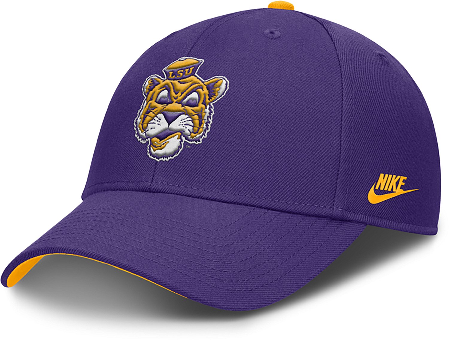 Nike Adults' LSU Dri-Fit Academic Helmet Logo Structured Club Cap - view number 2