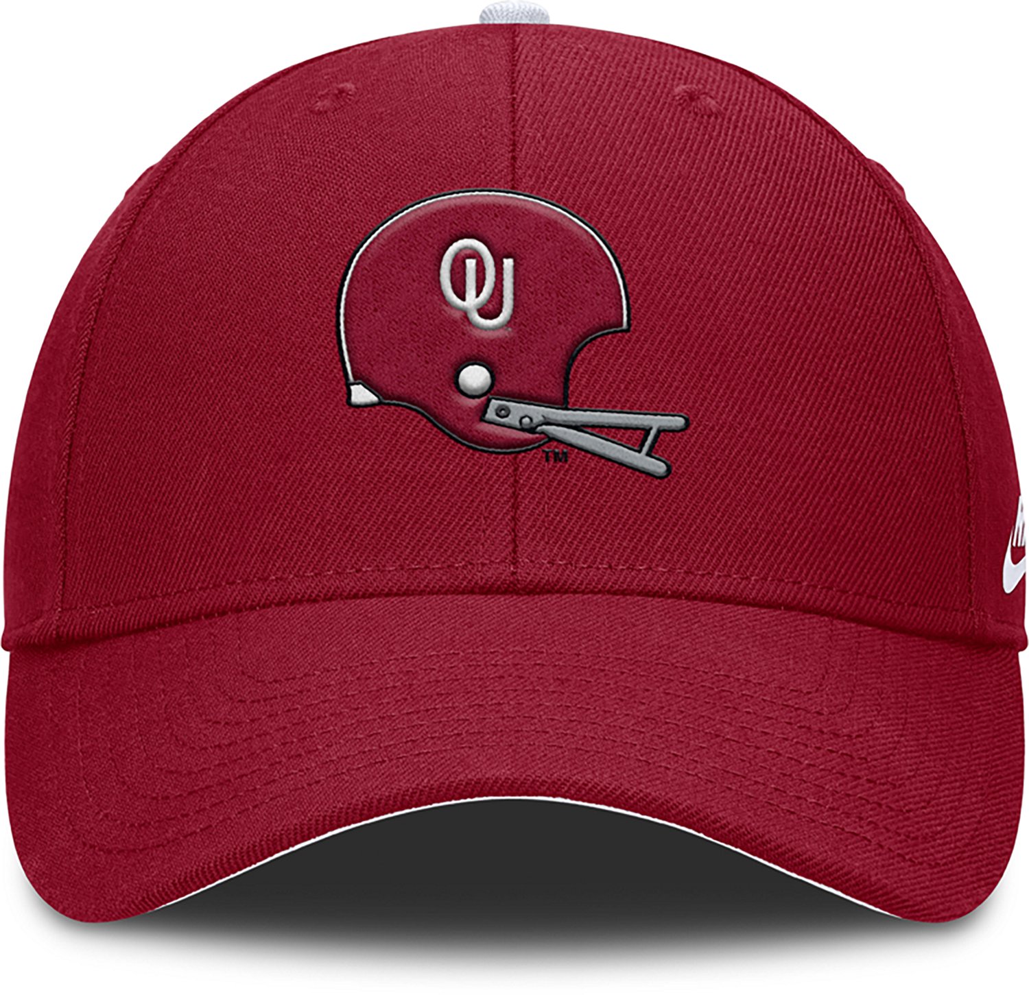 Nike Adults' Oklahoma Dri-Fit Academic Helmet Logo Structured Club Cap - view number 2