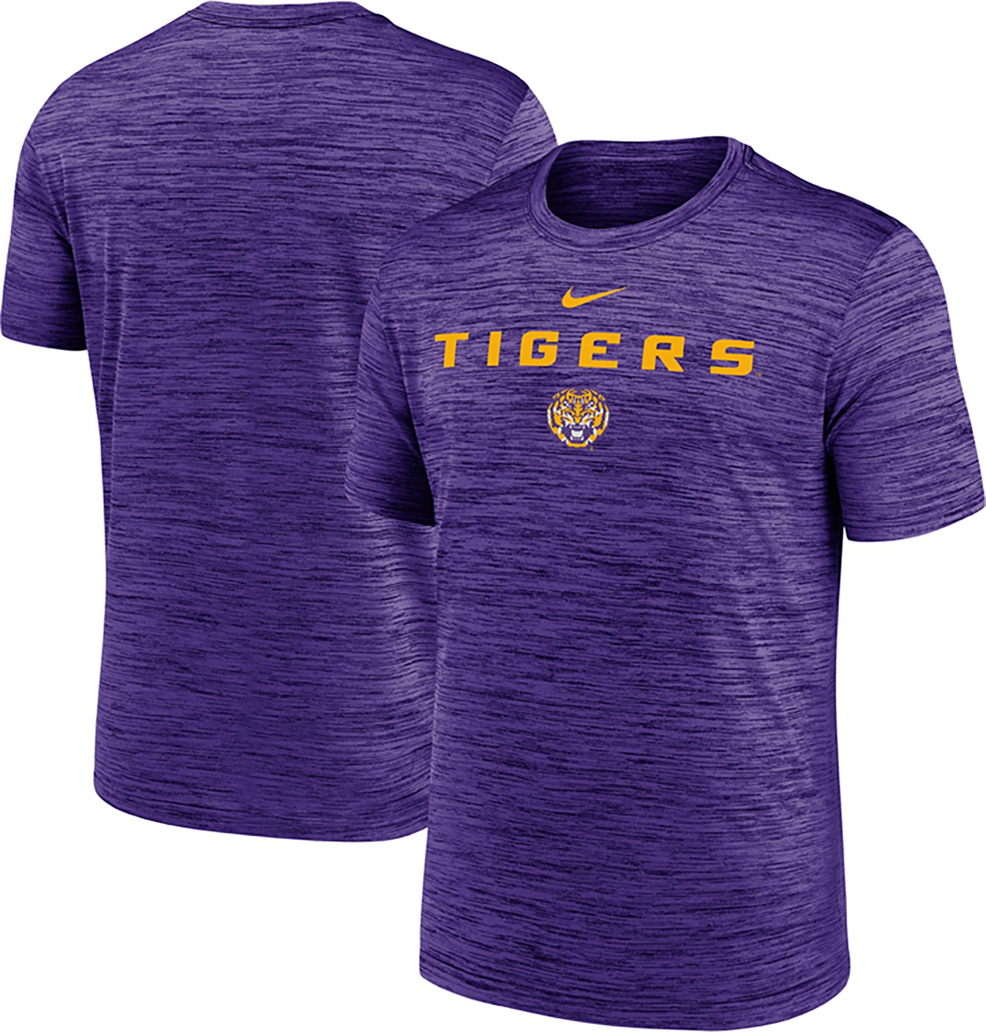Nike Men's LSU Dri-Fit Team Velocity T-shirt - view number 3