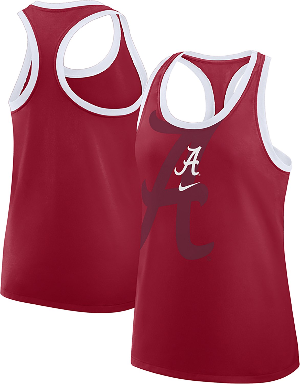 Nike Women's Alabama Racerback Shadow Graphic Tank Top - view number 3