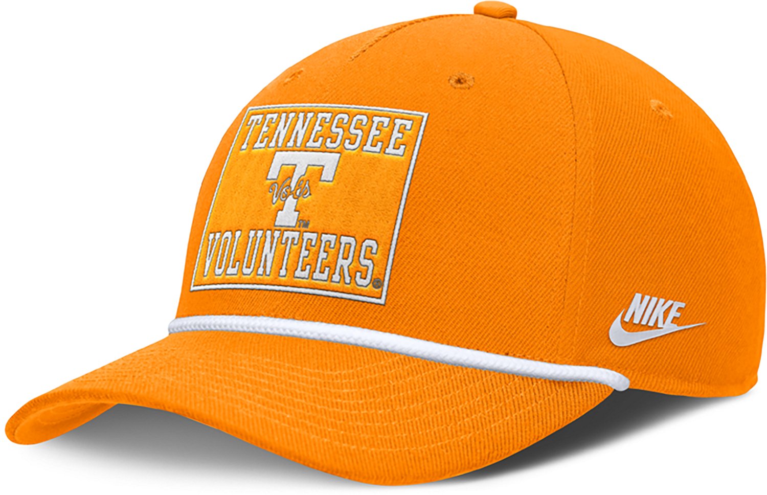 Nike Adults' Tennessee Rise Academic Patch Rope Structured Adjustable Cap - view number 3