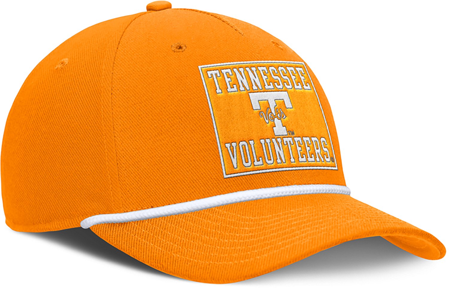 Nike Adults' Tennessee Rise Academic Patch Rope Structured Adjustable Cap - view number 5
