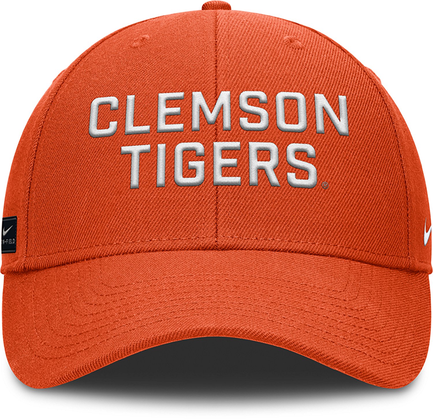 Nike Adults' Clemson Rise Practice Structured Adjustable Cap - view number 2