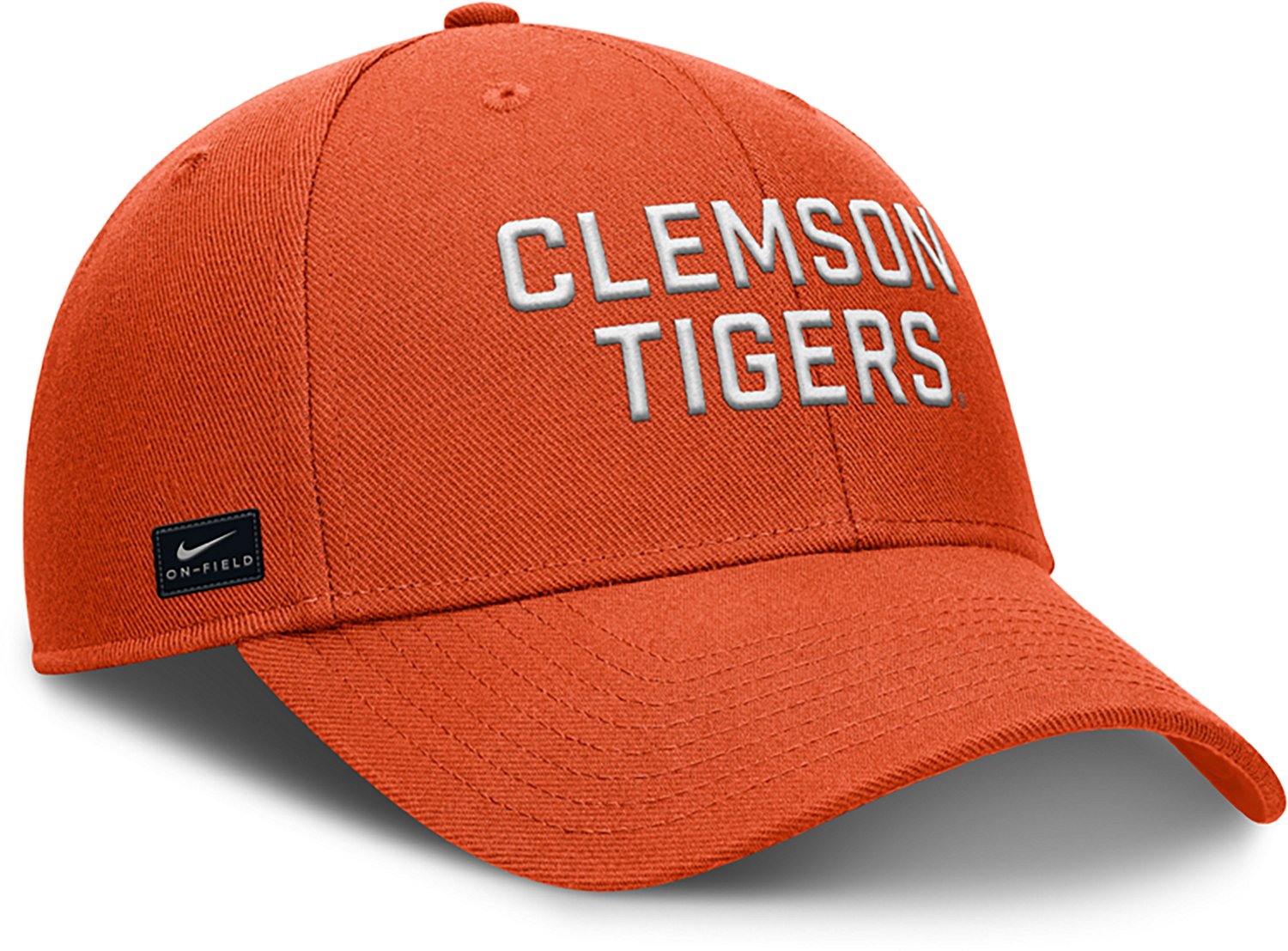 Nike Adults' Clemson Rise Practice Structured Adjustable Cap - view number 3