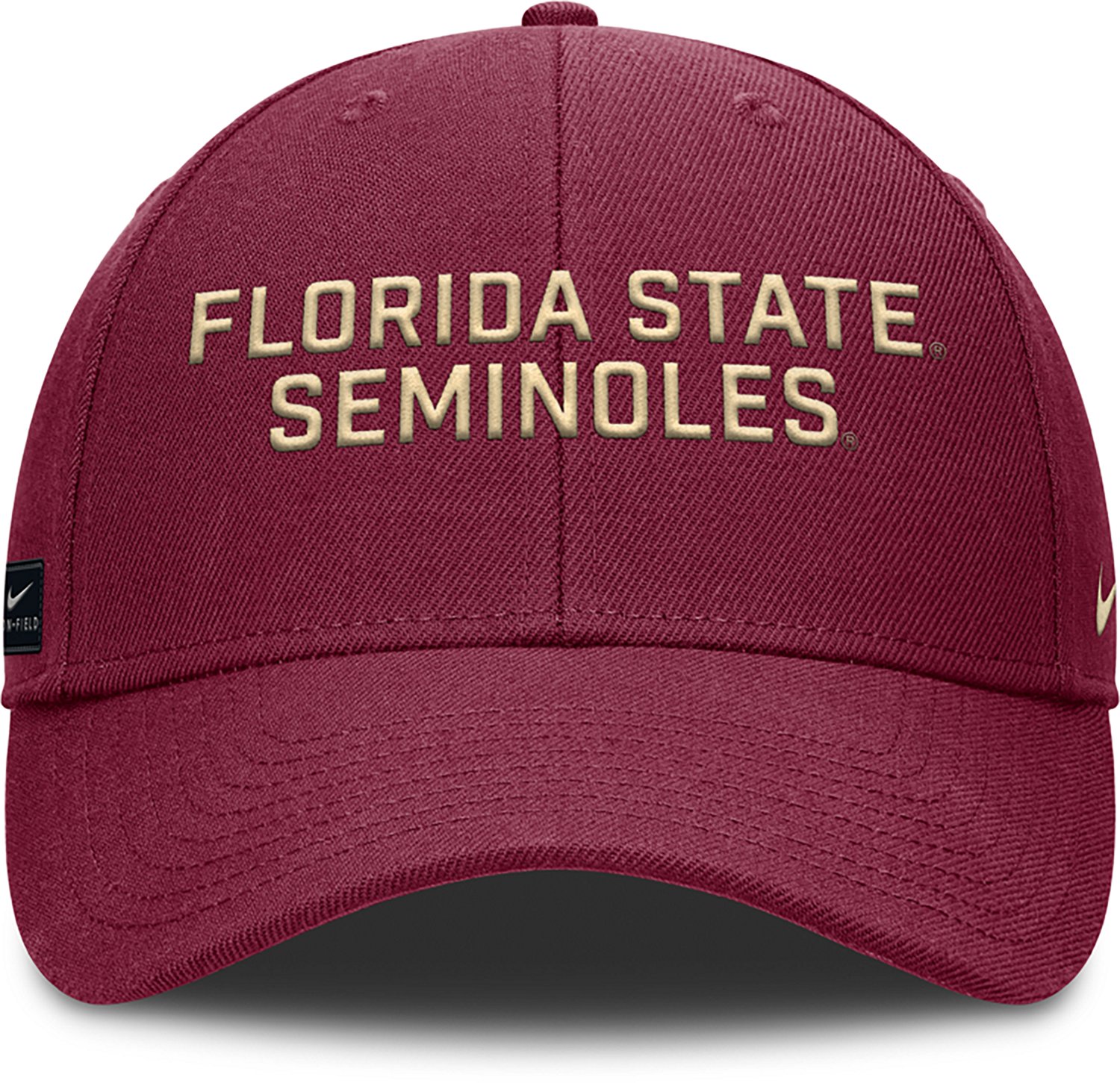 Nike Adults' Florida State Rise Practice Structured Adjustable Cap - view number 2