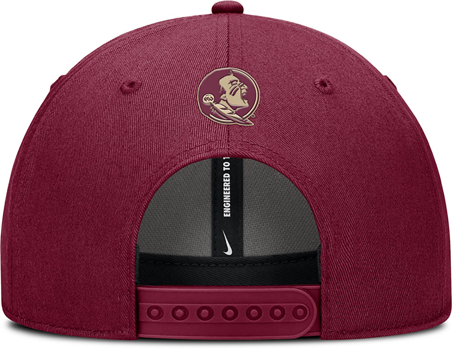 Nike Adults' Florida State Rise Practice Structured Adjustable Cap - view number 4