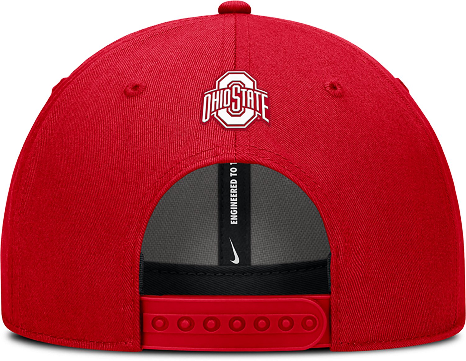 Nike Adults' Ohio State Rise Practice Structured Adjustable Cap - view number 4