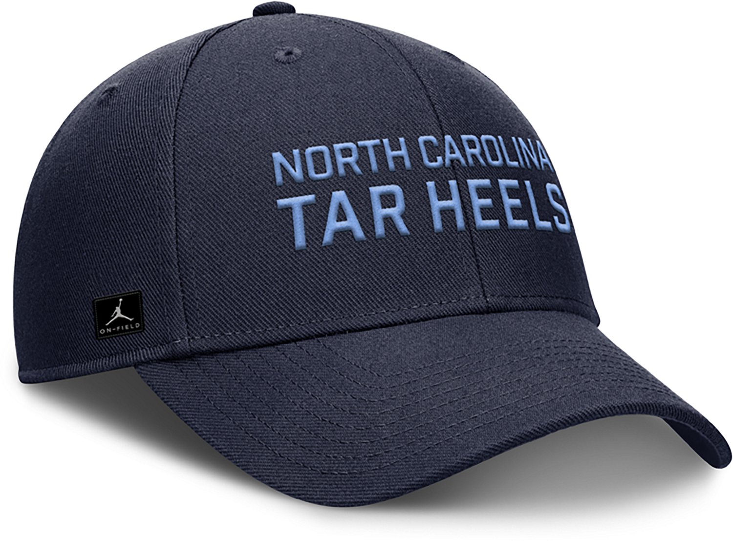 Jordan Adults' UNC Rise Practice Structured Adjustable Cap - view number 3