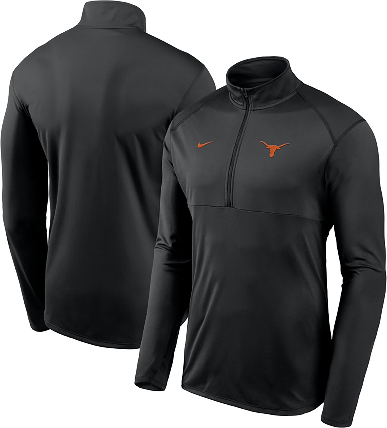 Nike Men’s Texas Primary Logo Element 1/2 Zip Pullover - view number 3