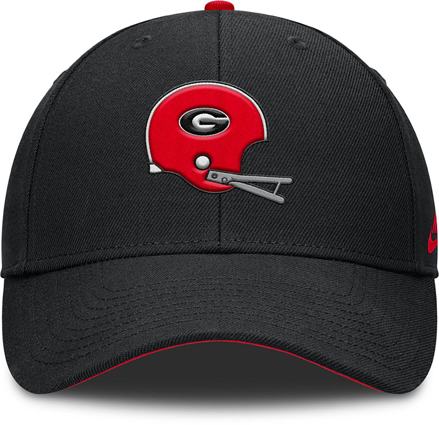 Nike Adults' Georgia Dri-Fit Academic Helmet Logo Structured Club Cap - view number 2