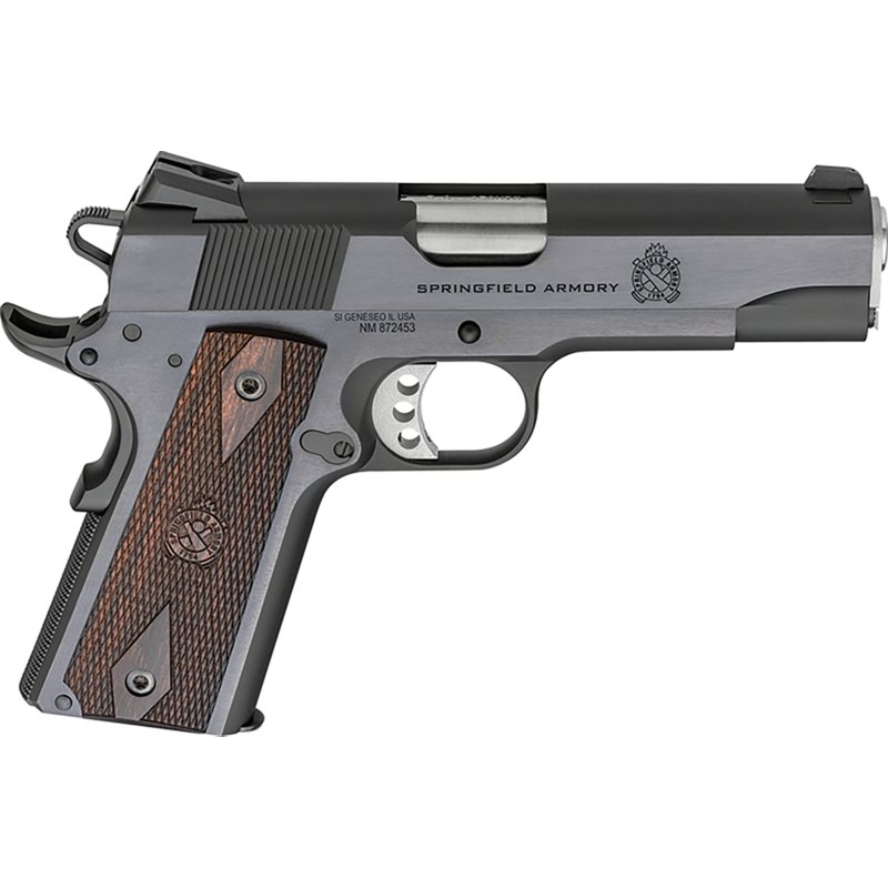 Springfield Armory 1911 Garrison Semi-Auto Pistol - .45 ACP - Blued - 7