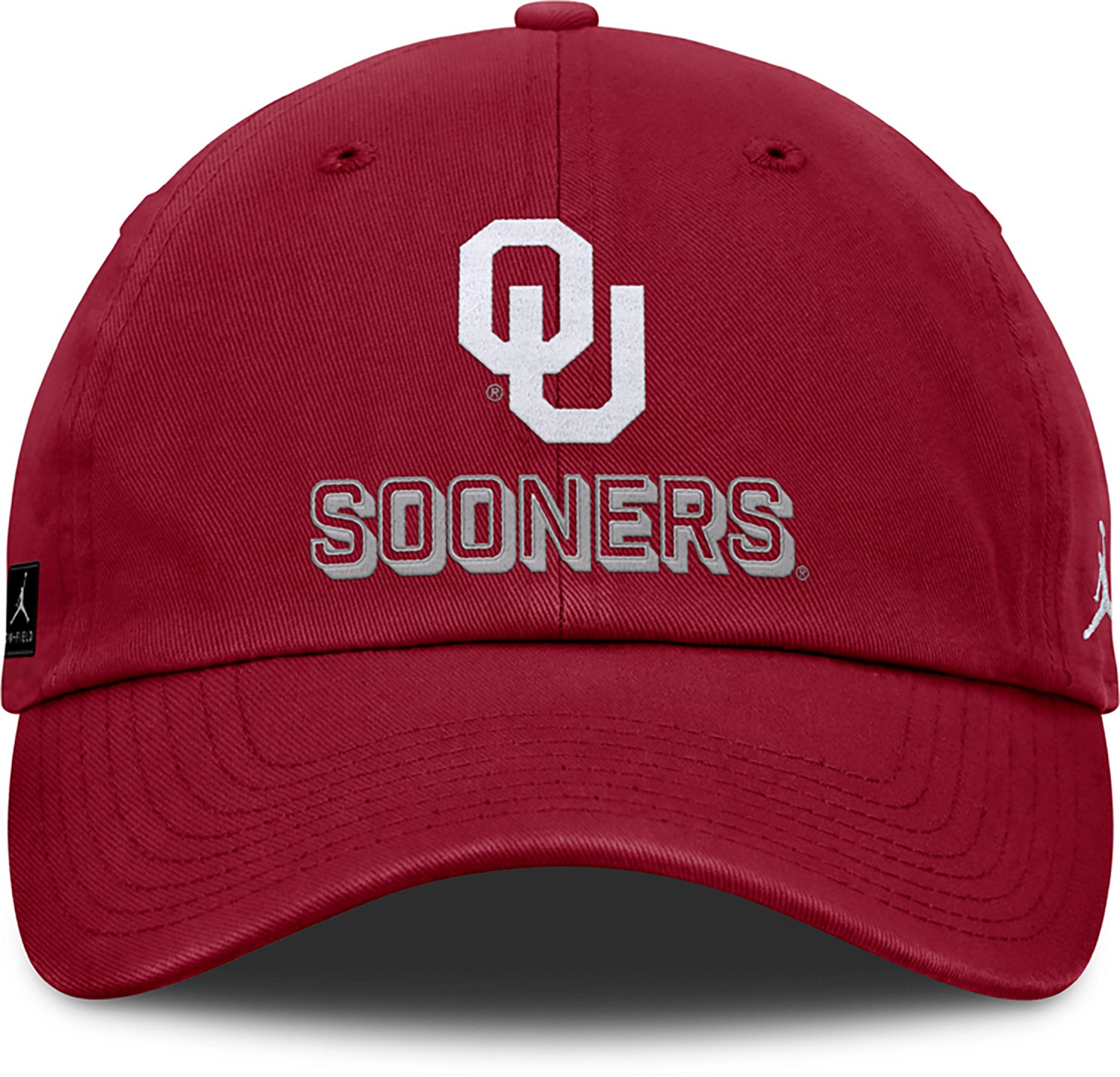 Jordan Men's Oklahoma Primary Logo Gameday Unstructured Adjustable Club Cap - view number 2